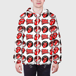 Куртка с капюшоном мужская BRITISH LANGUAGES, цвет: 3D-белый — фото 2