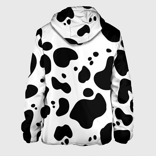 Мужская куртка Пятна Далматина / 3D-Черный – фото 2