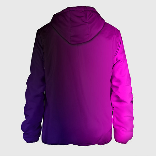 Мужская куртка VIOLET gradient / 3D-Черный – фото 2