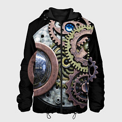 Мужская куртка Mechanism of gears in Steampunk style