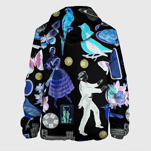 Мужская куртка Underground pattern Fashion 2077 / 3D-Черный – фото 2