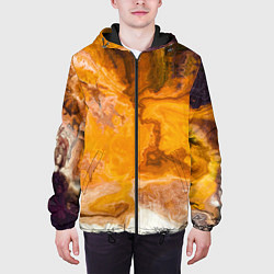 Куртка с капюшоном мужская Смерч Красок, цвет: 3D-черный — фото 2