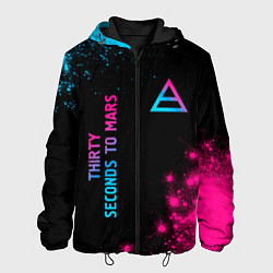 Мужская куртка Thirty Seconds to Mars Neon Gradient