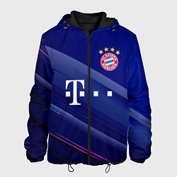 Куртка с капюшоном мужская Bayern munchen Абстракция, цвет: 3D-черный