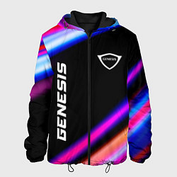 Куртка с капюшоном мужская Genesis speed lights, цвет: 3D-черный