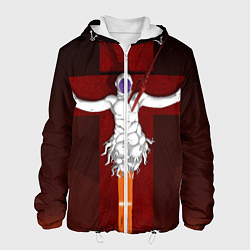 Куртка с капюшоном мужская Evangelion Lilith, цвет: 3D-белый