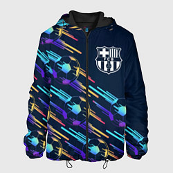 Мужская куртка Barcelona градиентные мячи