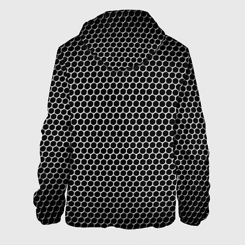 Мужская куртка Металлическая ячеистая сетка / 3D-Черный – фото 2