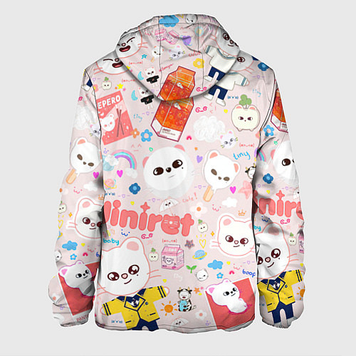 Мужская куртка Skzoo Jinniret pattern cartoon avatar / 3D-Черный – фото 2