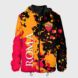 Куртка с капюшоном мужская Roma Краска, цвет: 3D-черный