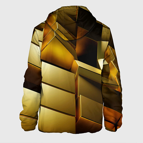 Мужская куртка Золото / 3D-Черный – фото 2