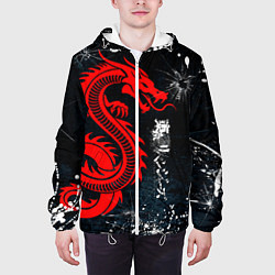 Куртка с капюшоном мужская Tokyo Revengers, цвет: 3D-белый — фото 2