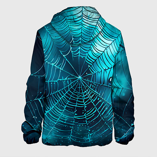 Мужская куртка Halloween паутина / 3D-Черный – фото 2