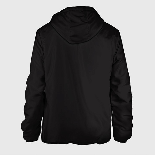 Мужская куртка Гейша с конфетой / 3D-Черный – фото 2