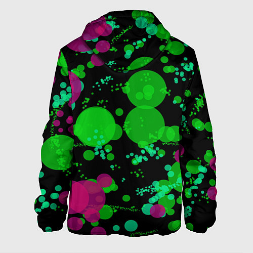 Мужская куртка Токсичные пузыри / 3D-Черный – фото 2