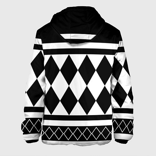 Мужская куртка Узор Кена Рюгуджи / 3D-Черный – фото 2