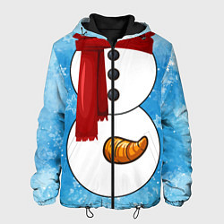 Мужская куртка Снеговик затейник