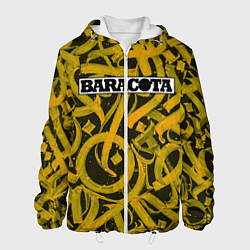 Куртка с капюшоном мужская Calligraphic Baracota, цвет: 3D-белый