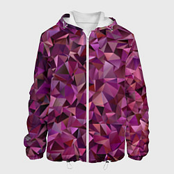 Куртка с капюшоном мужская Весенний оригами, цвет: 3D-белый