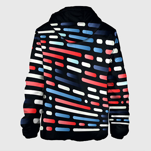 Мужская куртка Vanguard neon pattern / 3D-Черный – фото 2