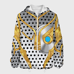 Куртка с капюшоном мужская Garrus Mass Effect, цвет: 3D-белый