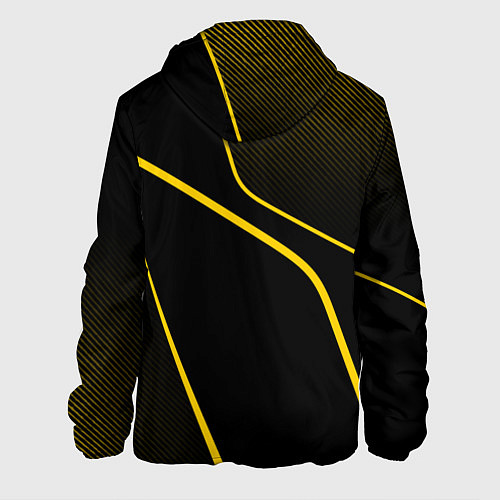 Мужская куртка Porsche - Gold line / 3D-Черный – фото 2