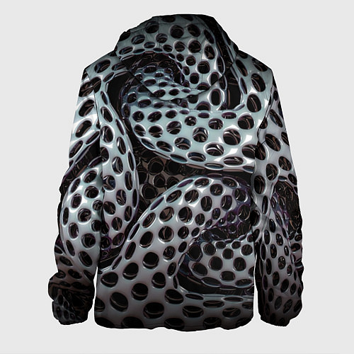 Мужская куртка Металлический спрут / 3D-Черный – фото 2
