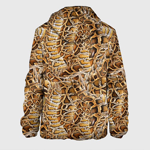 Мужская куртка Змеиный клубок / 3D-Черный – фото 2