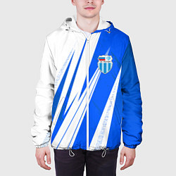 Куртка с капюшоном мужская Ротор - футбольный клуб, цвет: 3D-белый — фото 2