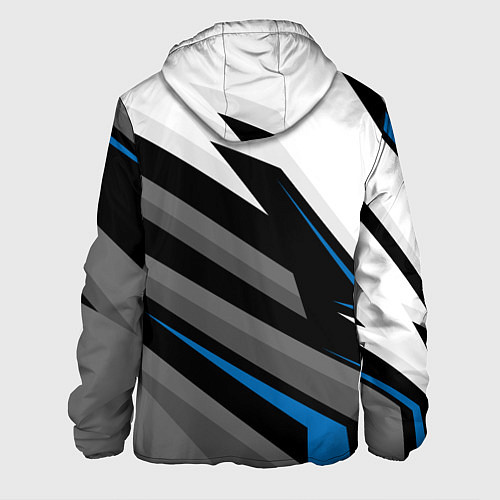 Мужская куртка БМВ - спортивная униформа / 3D-Черный – фото 2