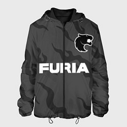 Куртка с капюшоном мужская Форма Furia, цвет: 3D-черный