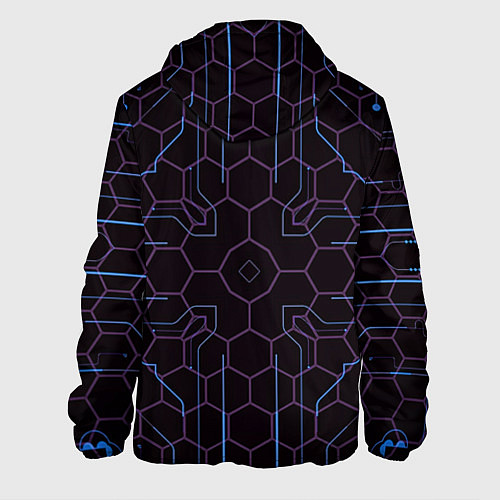 Мужская куртка Электролинии / 3D-Черный – фото 2
