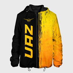 Мужская куртка UAZ - gold gradient: по-вертикали