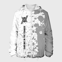 Куртка с капюшоном мужская Darling in the FranXX glitch на светлом фоне: по-в, цвет: 3D-белый