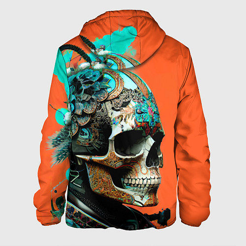 Мужская куртка Art skull - irezumi - Japan / 3D-Черный – фото 2
