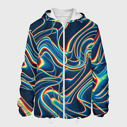 Мужская куртка Abstract waves