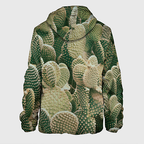 Мужская куртка Поле кактусов / 3D-Черный – фото 2