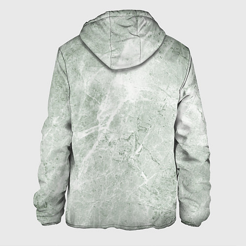 Мужская куртка Зелёный мрамор / 3D-Черный – фото 2