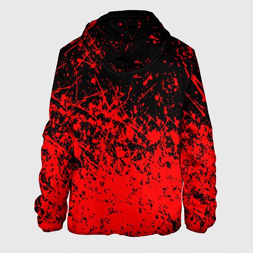 Мужская куртка Ссср в красках серп и молот / 3D-Черный – фото 2