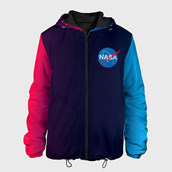 Куртка с капюшоном мужская Наса корп спейс, цвет: 3D-черный