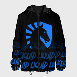 Куртка с капюшоном мужская Team Liquid style, цвет: 3D-черный