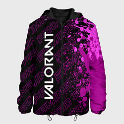 Куртка с капюшоном мужская Valorant pro gaming по-вертикали, цвет: 3D-черный