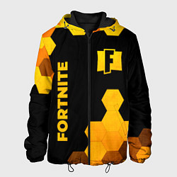 Мужская куртка Fortnite - gold gradient вертикально
