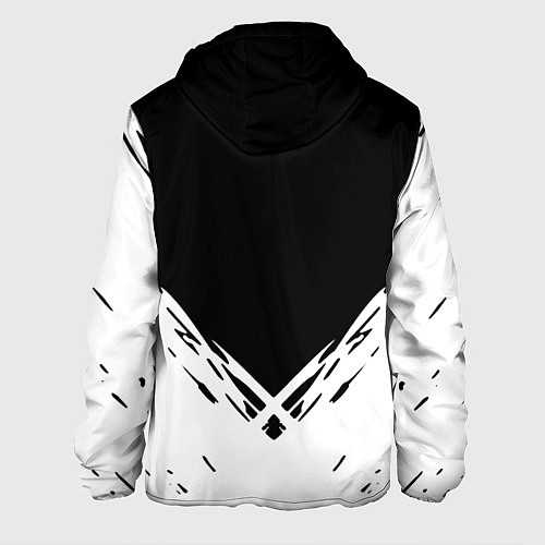 Мужская куртка BMW стильная геометрия спорт / 3D-Черный – фото 2