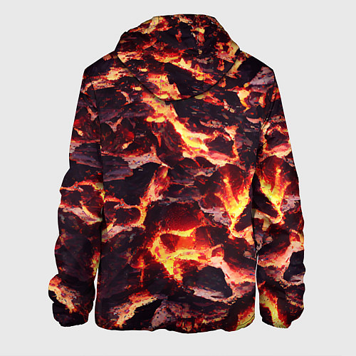 Мужская куртка Бурлящая лава / 3D-Черный – фото 2