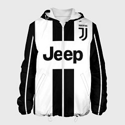 Куртка с капюшоном мужская Juventus collection, цвет: 3D-белый