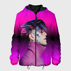 Мужская куртка Lil Peep фиолетовый лук