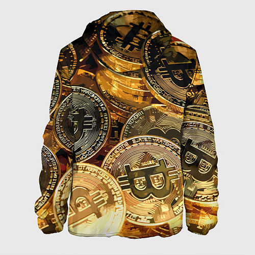 Мужская куртка Золото цифровой эры / 3D-Черный – фото 2
