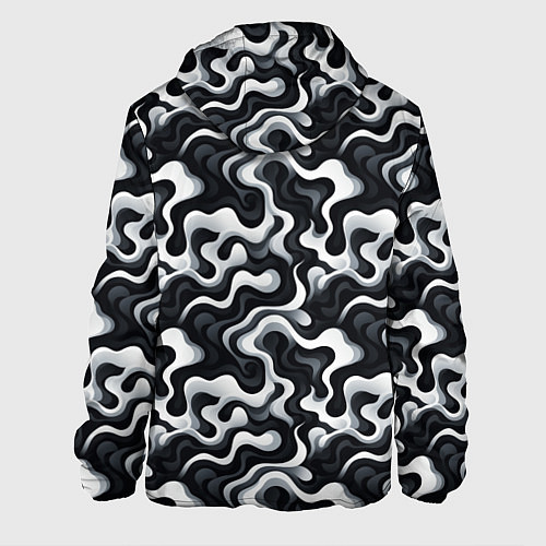Мужская куртка Краски чужих миров / 3D-Черный – фото 2