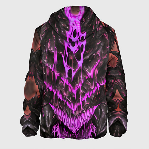 Мужская куртка Pink slime / 3D-Черный – фото 2